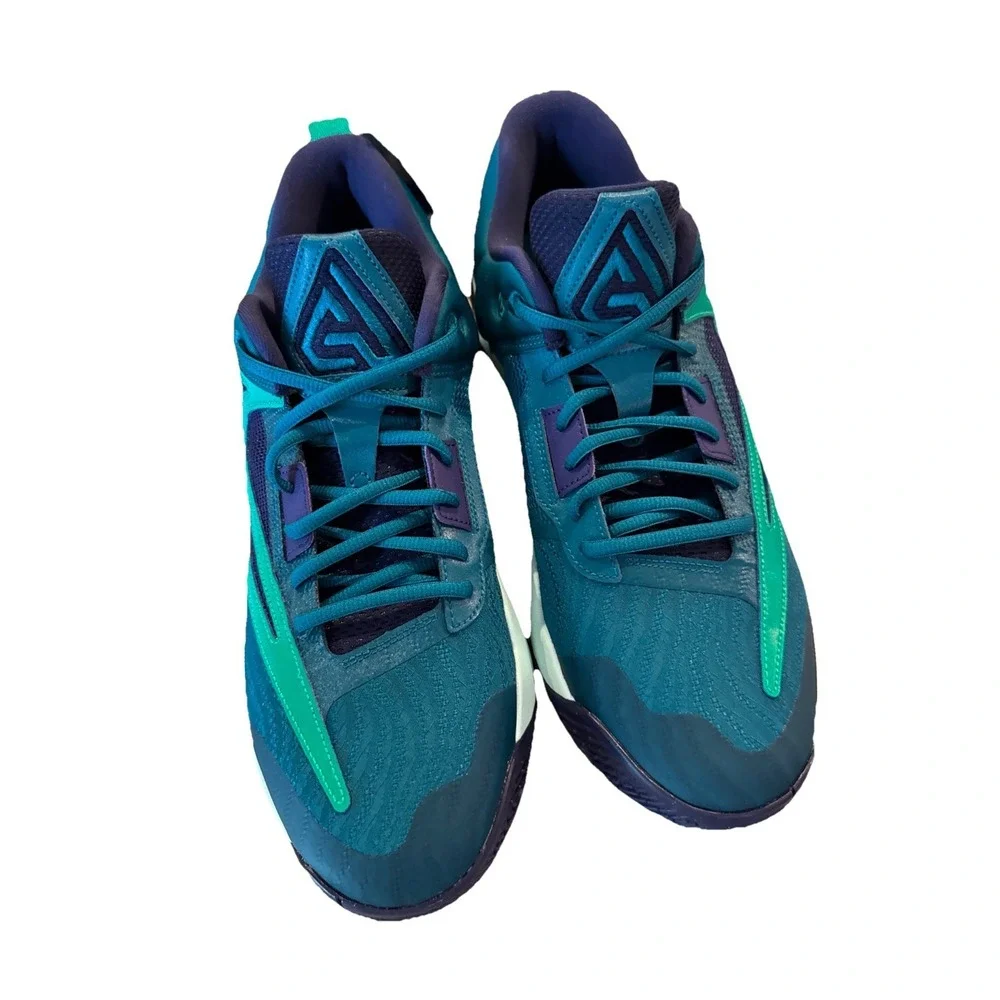 Nike Giannis Immortality 3 Men's Size 12 Low Teal‎ Purple DZ7533-301 NWOB